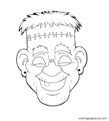 Download, color, and print these halloween masks coloring pages for free. Printable Halloween Mask Coloring Pages Halloween Masks Coloring Pages Coloring Pages For Kids And Adults