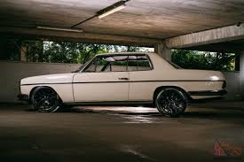 Mercedes 280ce W114 Custom Streetrod Hotrod Showcar Modified Mercedes Mercedes Benz Coupe Mercedes Benz Classic