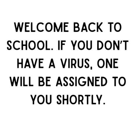 Welcome back to school! 🎒😂 If your kid doesn't already ...