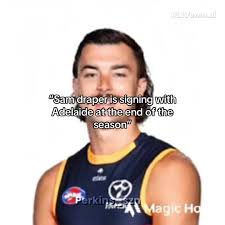 Sam Draper Signing for 2026 to Crows