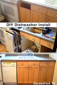 I Removed A Cabinet To Slide This Dishwasher Into A Small Kitchen I Had To Shorten The Width Of On In 2020 Dishwasher Installation Kitchen Dishwasher Small Dishwasher
