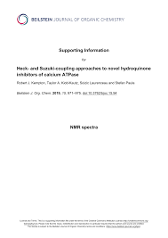 By getting answers on askfm. Pdf Heck And Suzuki Coupling Approaches To Novel Hydroquinone Inhibitors Of Calcium Atpase