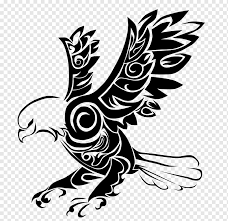 Eagle warriors were aztec warriors who were soldiers of the sun, as the eagle was a symbol of the sun. Drawing Eagle Tattoo Tribal Animal Leaf Poster Bald Eagle Png Pngwing