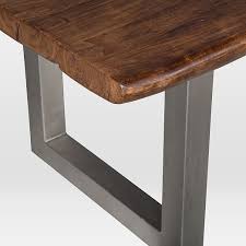 This made quick work of leveling it out, switching then to the more gentle setting, to run along the entire live edge. Live Edge Wood Dining Table
