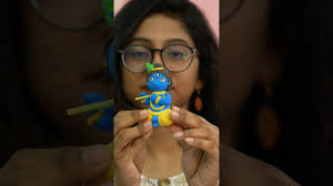 How to make Little Shri Krishna Ji at home/DIY Janmashtmi Craft #shorts  #janmashtami