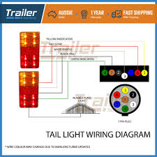 This boat trailer led lighting kit has been rated to be 100% dot fmvss108 compliant, meaning it the wires are securely sealed with waterproofing material. Pair Of Led Trailer Lights With Plug 8m X 5 Core Wire Kit Complete Boat Light Ebay