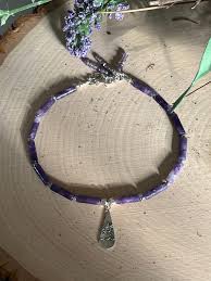 Amethyst and Sterling Silver Adjustable Anklet/bracelet