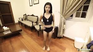 Johntronx - POV Blowjob and Hot Cowgirl Action with the Slimmest Asian Girl