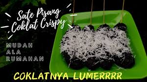 Untungnya resep yang seperti ini ternyata mudah banget kok. Resep Sate Pisang Coklat Crispy Keju Ala Ova Youtube