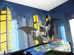 Decorating & remodeling · 1 decade ago. Hand Made Gotham City And Batman Control Room Mural By Kid Murals By Dana Custommade Com