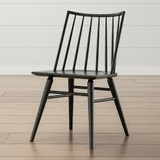 Paton Black Oak Windsor Dining Chair Reviews Crate And Barrel In 2020 Windsor Dining Chairs Dining Chairs Black Dining Chairs