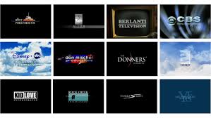 The logo with the optical illusion. Television Production Company Identities Pembrook Creative