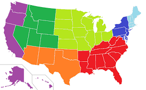 7 Regions Of The United States Of America United States Of America America American Expedition