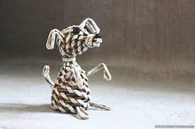 master klass pletyonaya sobachka simvol 2018 goda handmade39 ru sobachki pletenie pletenie korzin