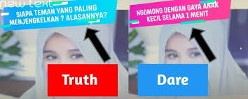 Contoh jawaban untuk pertanyaan nomor 18 : Cara Bermain Truth Or Dare Di Instagram Yang Lagi Ngetrend