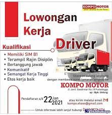 Kecamatan tebingtinggi di kabupaten serdang bedagai, sumatra utara. Lowongan Kerja Smp Posisi Sopir April 2021