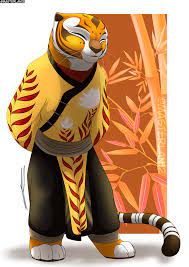 Tigress fanart from kung fu panda <333 currently almost crying at the 1st movie's soundtrack, not even kidding. Master Tigress Masterlan Illustrations Art Street