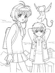 Cardcaptor Sakura Coloring Pages Best Coloring Pages For Kids Coloring Books Coloring Pages Cartoon Coloring Pages