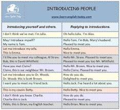 How to introduce yourself to your boss, team, and colleagues. Introducing People Introducing Yourself And Others And Responding To Introductions How To Introduce Yourself Learn English
