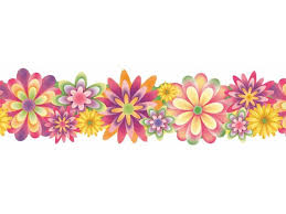 Free chalkboard borders clip art. Flower Border Line Clip Art Novocom Top