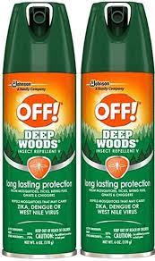 Amazon Com Off Deep Woods Insect Repellant Spray 6 Oz Health Personal Care
