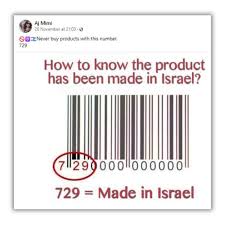 Image result for Israeli bar code