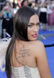Ryan whitney, formerly ryan whitney newman, is a rising young hollywood talent who most recently starred in an undisclosed independent drama. Hd Wallpaper Brunettes Tattoos Women Megan Fox Blue Eyes Actress Lips Long Hair Celebrity Art Tattoos Hd Art Wallpaper Flare