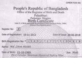 A basic printable birth certificate with an birth certificate maker bd with template plus fake bangladesh. Bangladesh Passport Renewal Form Google Search