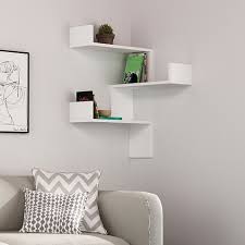 Ada Home Decor Walker 24 Inch Modern Wall Shelf Bed Bath Beyond Modern Wall Shelf Wall Shelves Corner Wall Shelves