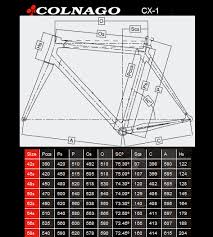 Colnago Cx 1 Evo Frameset Bicycle Pro Shop Northern Va