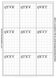 Free Printable Math Worksheets Math Division 4th Grade Math Math