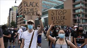 Follow updates about protests over george floyd's death on the nbc news live blog. Washington Hundreds Protest George Floyd Death