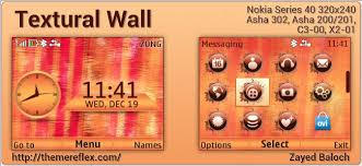 Saat ini sudah banyak tema nokia e63 yang dibuat dan beredar. Analog Clock Themereflex