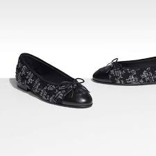 Black And White Ballet Flats Pin Op Flats