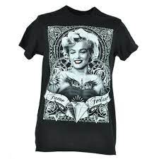 It feels soft and lightweight, with the right amount of stretch. Marilyn Monroe Bandena Bandana Uni Sex Adult T Shirt Deals District