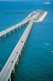 Chesapeake Bay Bridge Tunnel Connects Virginia S Eastern Shore With The Virginia Mainland At Vi Chesapeake Bay Bridge Virginia Beach Vacation Virginia Beach