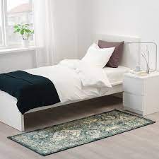 Ikea kollund rug flatwoven wool handmade gray 5 ' 7x7 ' 10 203.745.69. Vonsbak Rug Low Pile Green Length 5 11 Ikea