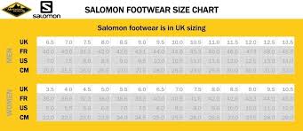 Salomon Ski Clothing Size Chart Siemma With Regard To