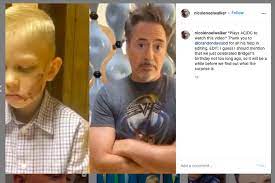 Robert Downey Jr Dan Tom Holland Bicara Dengan Bocah 6 Tahun Yang Selamatkan Adiknya