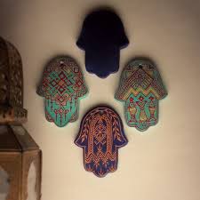 These unique murals are made of wood and decorated in genius handwork. Hamsa Wall Decor By Ourfolklife On Etsy Hamsa Boho Room Wall Decor