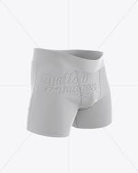 Boxer Briefs Mockup Half Side View In Apparel Mockups On Yellow Images Object Mockups Clothing Mockup Boxer Briefs Boxer