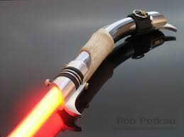 If you'd like a 'saber that doesn't hurt as much as the original, one made with a pool noodle is probably a good choice. Bane Curved Saber Genesis Custom Sabers