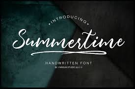 ✓ click to find the best 64 free fonts in the loops style. Summertime Script 84475 Handwritten Font Bundles Handwritten Fonts Stylish Text Best Script Fonts
