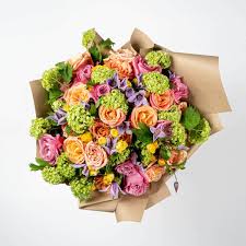 Just place your flower order online, and. Summer Sunset Bouquet Fresh Flowers Online Bloom