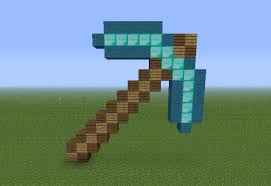 Each tutorial is tagged and categorized by med. Minecraft Diamond Pickaxe Pixel Art By Obeyyourplay On Deviantart
