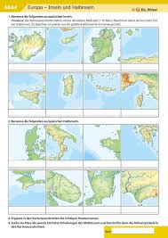 Europakarte leer zum lernen leere karte von europa. Atlasarbeit Europa Topographie