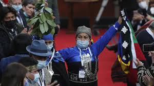 He was the first to vote in the constituent's. Mapuche Woman Chosen To Lead Drafting Of Chile S New Constitution