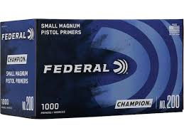Federal Small Pistol Mag Primers #200 Case of 5000 (5 Boxes of 1000)