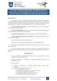 Acta Pleno Ordinario 2017/01
