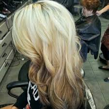 Towhead blonds are often dark brunettes before puberty. Be Out Of The Ordinary Try These 50 Two Tone Hair Ideas Hair Motive Hair Motive